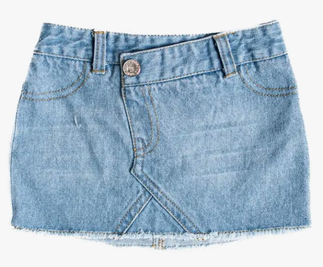 Light Wash Denim Skirt