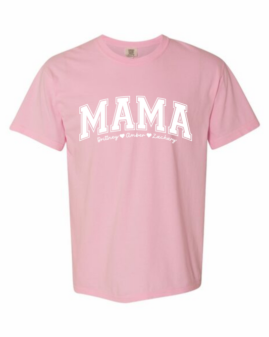 Personalized Mama Tee