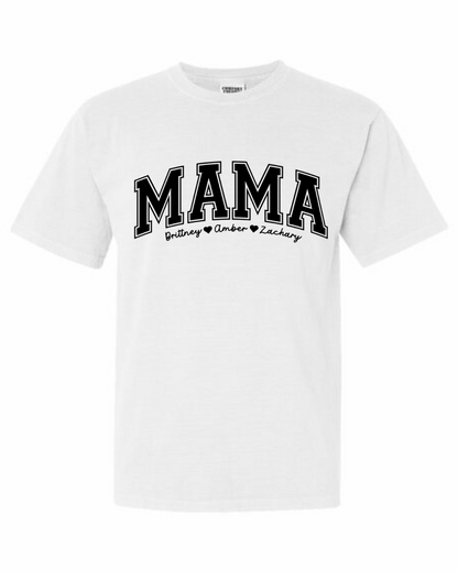 Personalized Mama Tee