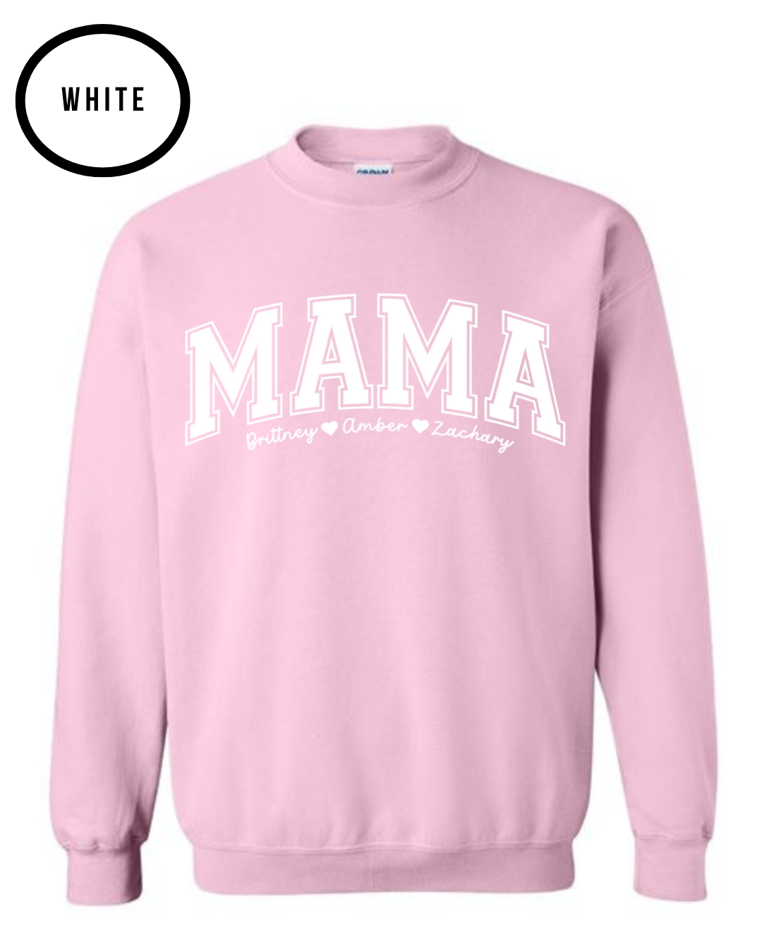 Personalized Mama Sweatshirt
