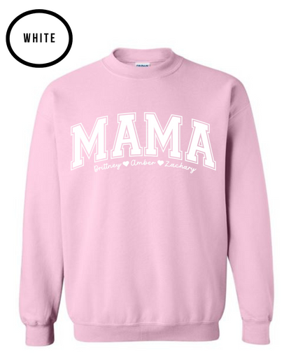 Personalized Mama Sweatshirt